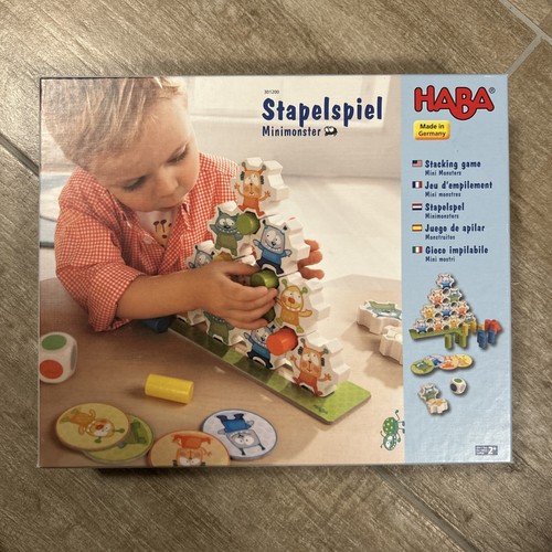 Haba stapelspiel minimonster - stapelspiel,