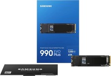 Samsung 990 EVO Plus 4TB NVMe 2280 M.2 SSD PCIe 4.0 x4 / PCIe 5.0 x2 MZ-V9S4T0BW