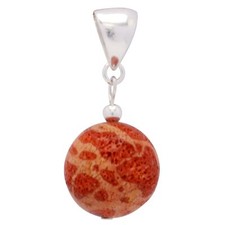 Pendant Real Coral with Pores