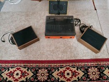 Ziphona Combo DDR Space Age Design Plattenspieler ORANGE