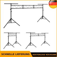 Leuchtenstativ Schwarz Stahl