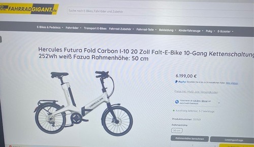 Hercules futura fold carbon - fold,