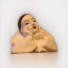 Pierrot Keramik Puppe Figur