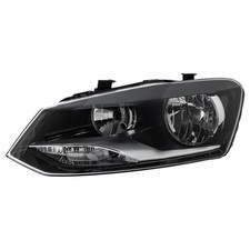 Scheinwerfer Hauptscheinwerfer links Chrom H7/H7 für VW Polo 6R 6C 6R_