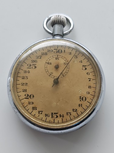 Antike stoppuhr taschenuhr - stoppuhr,