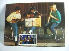Berlin - Maximumkarte - Für die Jugend - Gitarre, Mandoline, Blockflö 14.04.1988