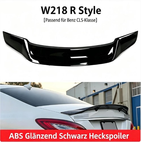Glanzend schwarz heckspoiler - glanzend,