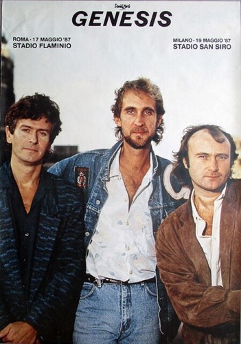 Genesis 1987 plakat - -, in