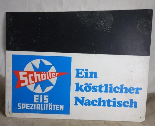 Altes kunststoff schild - kunststoff,