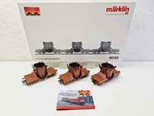 Märklin 46143  3tlg Roheisenwagen Epoche IV absolut Neuwertig OVPX500