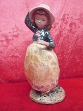 schöne Porzellanfigur__Mädchen mit Blume__Spanien__26cm_!
