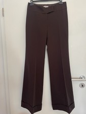 Damenhose, Beine weit, braun