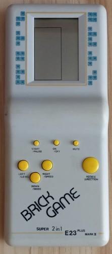 Vintage videospiel brick game - videospiel,