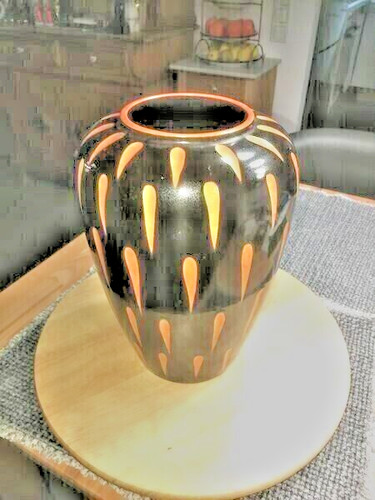 Bodenvase foreign steingut ton - foreign,