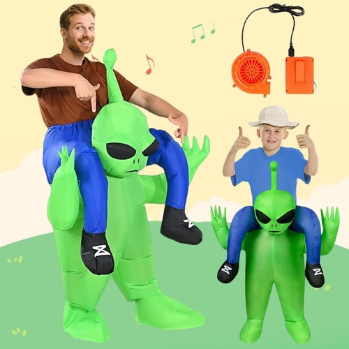 Aufblasbares alien kostüm - aufblasbares,