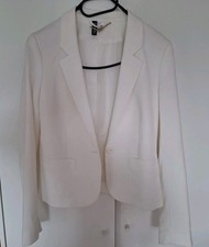 Weißer Blazer