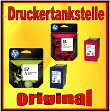Original HP Nr. 57 58 Deskjet 450 wbt 5145 5150 5550 5652 5850 9650 9670 9680 