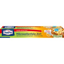 Toppits Mikrowellenfolie 2in1