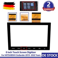 8'' NAV Touchscreen Digitizer für Mitsubishi Outlander Radionavigation 2019-2022