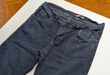 ## Herren Jeans - Dunkelblau / Schwarz - Gr. 50 (W32/W33, L32) - gut erhalten ##