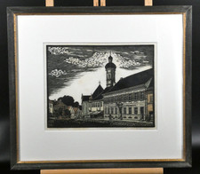 Farbholzschnitt Carl Thiemann