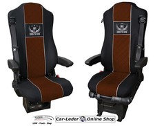 Truck seat covers velour brown
