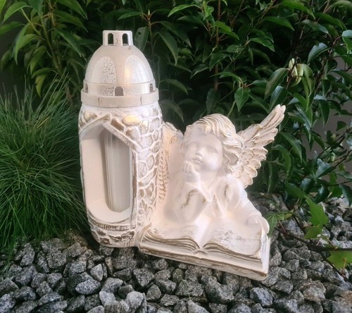 Engel figur grablaterne - engel,