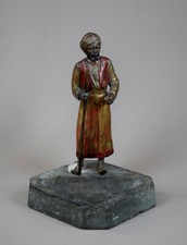 Araber mit Pilgerstab Metall