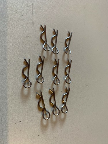 Reely 10x karosserieclip - 10x,
