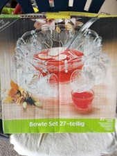 Bowle Set 27 Teile, gebraucht, aber noch nie benutzt und noch original Verpackt.