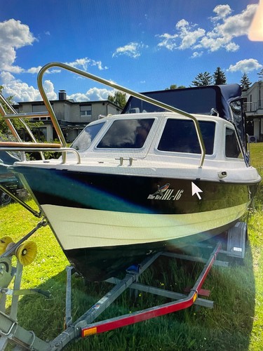 Gfk motor kajütboot krüger - gfk,