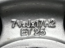 satz 17“ räder mit