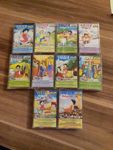 Kassetten sammlung heidi - mc,