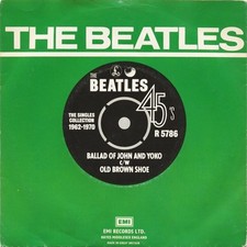 The Beatles - Ballad Of John And Yoko c/w Old Brown Shoe (7", Single, RE)