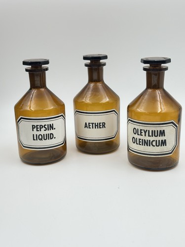 Alte apothekerflaschen - 3,