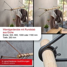 Wandgarderobe Länge 500 -