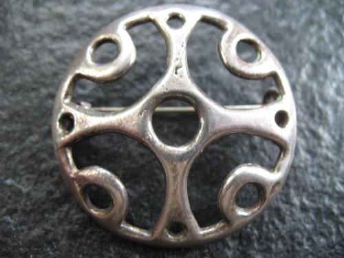 Brosche silber 925 juhls - brosche,