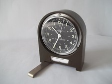 Bundeswehr Stationsuhr Fernmeldeuhr Wempe Kienzle Quarzwerk Baujahr 06/79