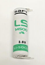 Saft LS 14500 Lithiumbatterie 3,6V AA 2600mAh mit Printlötfahnen