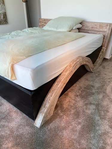 Komplettes bett verkaufen - zu,