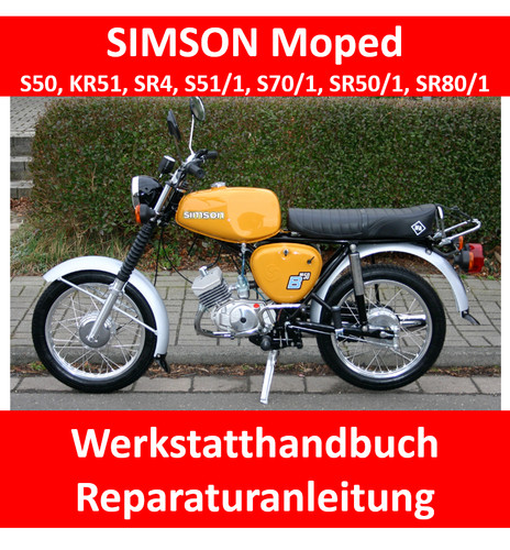 Simson s50 kr51 - simson, sr4,