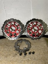 2x Bremsscheiben vorne  Rücken für Kawasaki ZX6R 636  05-16 ZX10R 04-07 Z 750 