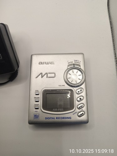 Aiwa f65 minidisc - aiwa, am-f65