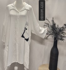 Italy, Lagenlook, Bluse