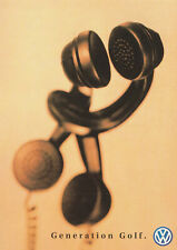 Werbekarte - Postkarte - Volkswagen - Generation Golf. (4) - unversandt -