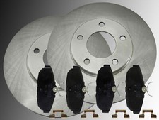 2 Bremsscheiben & Keramik Bremsklötze hinten Ford Mustang 2005 - 2014, 300mm