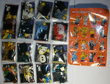 (L9) Komplettsatz LEGO ® 71011 Minifiguren Serie 15 alle 16 Figuren + 16 Zettel