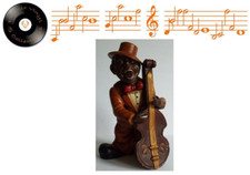 Vintage Harlem Jazz Bassist