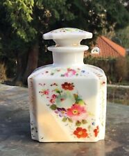 Alte Porzellan Teedose Blumen