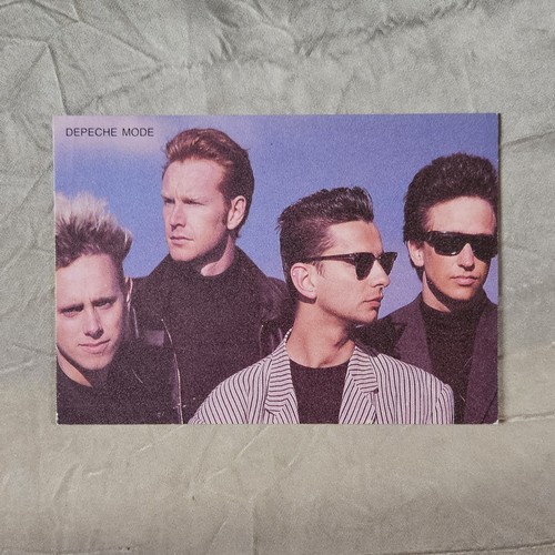 Depeche mode postkarte - depeche,